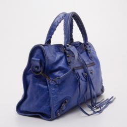 Pre Owned Balenciaga City Blue 