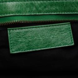 Pre Owned Balenciaga Green Classic Part Time Tote