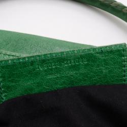 Pre Owned Balenciaga Green Classic Part Time Tote