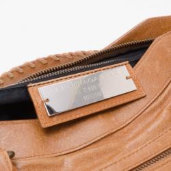 Pre Owned Balenciaga Tan First Handbag 