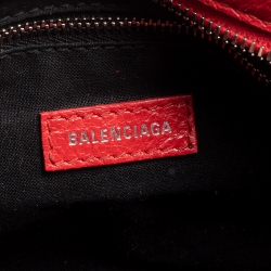 Balenciaga Sang Leather Mini Classic City Tote