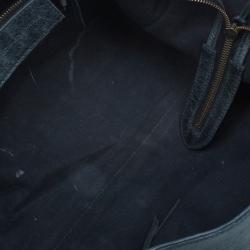 Pre Owned Balenciaga Green Leather Medium Part Time Bag