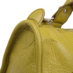 Pre Owned حقيبة بالنسياغا جاينت 22 جولد سيتي جلد عجل أصفر