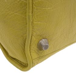 Pre Owned حقيبة بالنسياغا جاينت 22 جولد سيتي جلد عجل أصفر