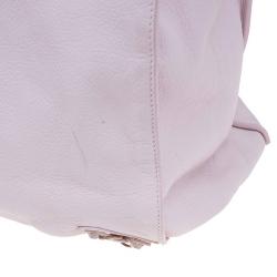 مملوكة مسبقًا حقيبة يد بالنسياغا A4 بابيه جلد وردية