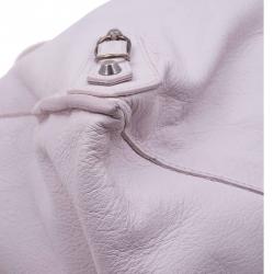 مملوكة مسبقًا حقيبة يد بالنسياغا A4 بابيه جلد وردية