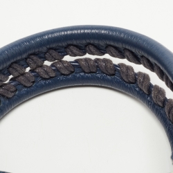 Pre Owned Balenciaga Nay Blue Leather Small Classic City RH Tote