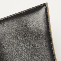 Pre Owned Balenciaga Gold Leather Hourglass Wallet on Chain