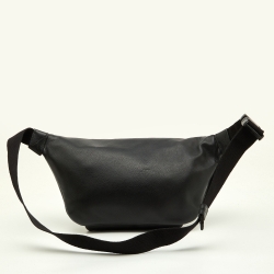 Pre Owned Balenciaga Black Leather Everyday Belt Bag