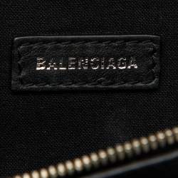Pre Owned Balenciaga Black Leather Everyday Belt Bag