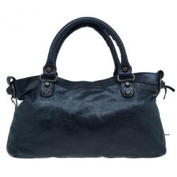 Pre Owned حقيبة بالنسياغا جاينت سيتي أسود