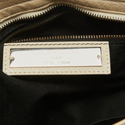 Pre Owned Balenciaga Cream Leather RH Classic City Bag