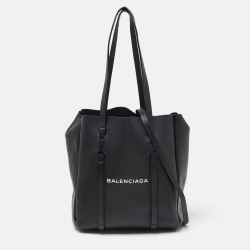 Balenciaga black everyday XS leather tote