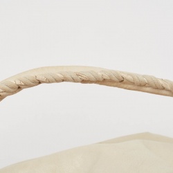 Pre Owned Balenciaga White Leather Giant Hardware Hobo