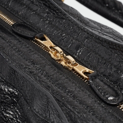 Pre Owned Balenciaga Black Leather RH Classic City Tote