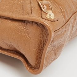 Pre Owned Balenciaga Brown Leather Mini Classic City Bag