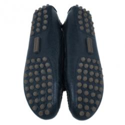 Pre Owned حذاء بالنسياغا مسكال جلد رمادي أرينا بورغ مقاس 40