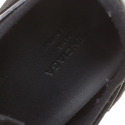 Pre Owned حذاء رياضي بالنسياغا أربطة ميديا مزيج شبك وجلد متعدد الألوان مقاس 37