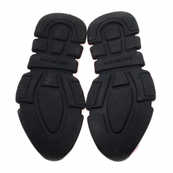 مملوكة مسبقًا حذاء رياضي بالنسياغا سبيد ترينر قماش تريكو أسود مقاس 46