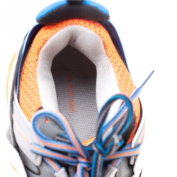 مملوكة مسبقًا Balenciaga Multicolor Leather/Mesh Track Lace Up Sneakers Size 41