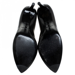 مملوكة مسبقًا حذاء بوط بالنسيياغا جلد بني تصميم القفص للكاحل مقاس 38