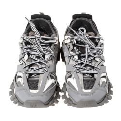 Pre Owned حذاء رياضي بالنسياغا تراك ليد ترينر شبك ونايلون متعدد الألوان مقاس 39