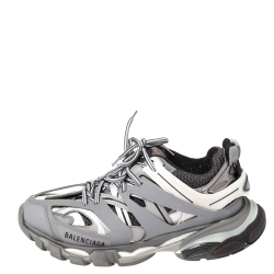 Pre Owned حذاء رياضي بالنسياغا تراك ليد ترينر شبك ونايلون متعدد الألوان مقاس 39