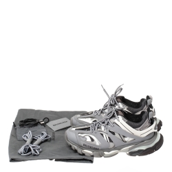 Pre Owned حذاء رياضي بالنسياغا تراك ليد ترينر شبك ون ايلون متعدد الألوان مقاس 39