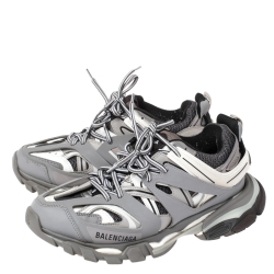 Pre Owned حذاء رياضي بالنسياغا تراك ليد ترينر شبك ونايلون متعدد الألوان مقاس 39