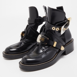 Balenciaga Tiaga 45 Ankle Boots in leather - ShopStyle