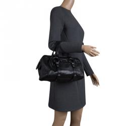 Bally Black Leather Charlyna Satchel 