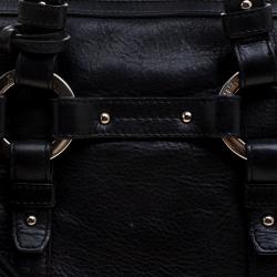 Bally Black Leather Charlyna Satchel 