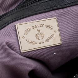 Bally Black Leather Charlyna Satchel 