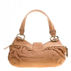Bally Caramel Leather Moreen T Satchel