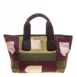 Bally Multicolor Canvas Tote