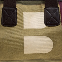 Bally Multicolor Canvas Tote