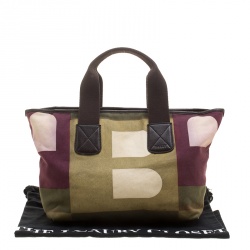 Bally Multicolor Canvas Tote