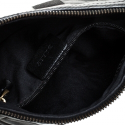 Bally Black Leather Traki Shoulder Bags