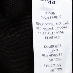 Pre Owned Balmain Green Cotton Blend Double Breasted Tailored Blazer L