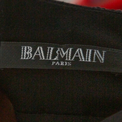 Pre Owned Balmain Silver Sequin & Stud Embellished Mini Dress M