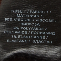 Pre Owned Balmain Brown Stretch Knit Drape Detail Sleeveless Maxi Dress M