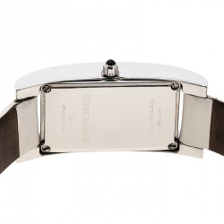 Pre Owned Balmain Silver White Stainless Steel and Diamond 2191 Women's Wristwatch 18 mm