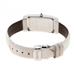 Pre Owned Balmain Silver White Stainless Steel and Diamond 2191 Women's Wristwatch 18 mm