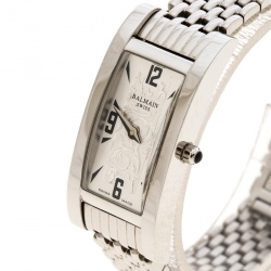 Pre Owned Balmain Silver Stainless Steel Miss Balmain 2191 Women's Wristwatch 18 mm