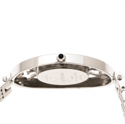 Pre Owned Balmain Mother of Pearl Stainless Steel Diamonds 3075 Women's Wristwatch 32 mm