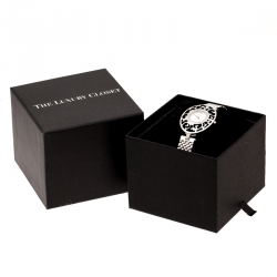 Pre Owned Balmain Mother of Pearl Stainless Steel Diamonds 3075 Women's Wristwatch 32 mm