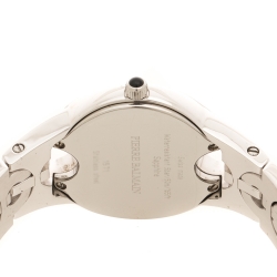 Pre Owned Balmain Silver Stainless Steel Diamonds B-Crazy B1571.33.16 Women's Wristwatch 32 mm