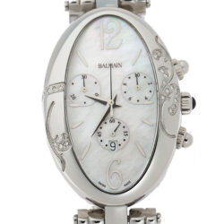 Balmain Mother Of Pearl Stainless Steel Diamond Ovation 5275 Women's Wristwatch 30 mm