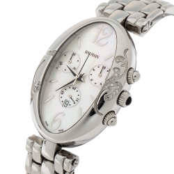 Balmain Mother Of Pearl Stainless Steel Diamond Ovation 5275 Women's Wristwatch 30 mm