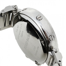 Pre Owned Balmain Mother Of Pearl Stainless Steel Diamonds B5793.33.82 Women's Wristwatch 35 mm